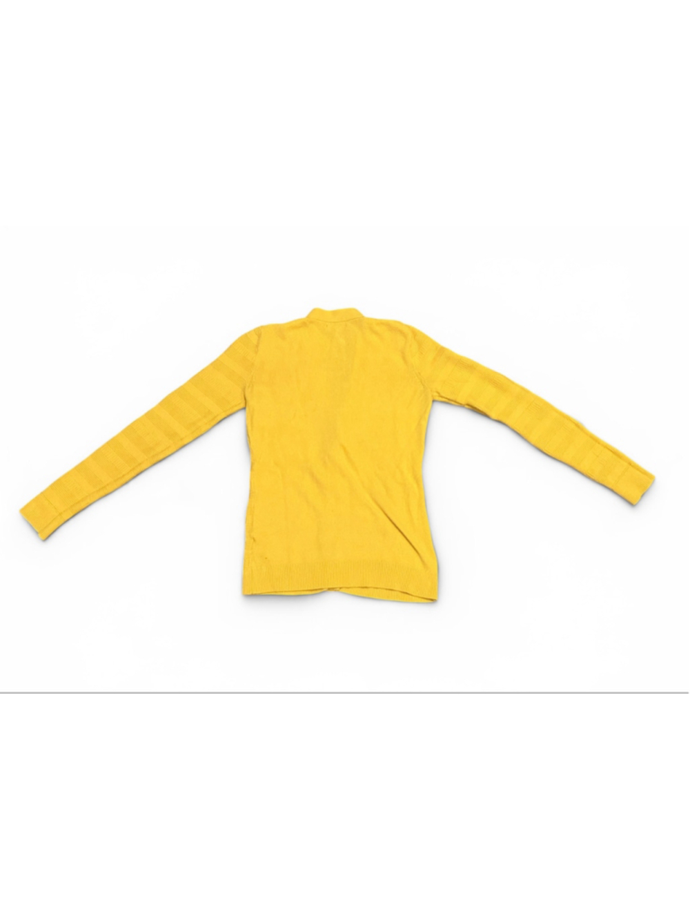 Tommy Hilfiger Women’s Gold Button Front Knit Cardigan Sweater Sz S - Picture 6 of 7